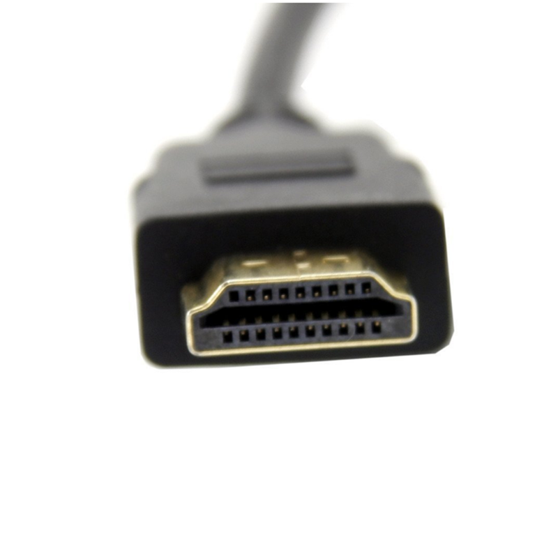 HD 1080P HDMI to VGA with Audio Cable Converter HDTV TO VGA Male to Female Adapter Cable