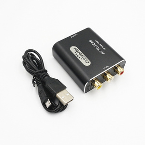 Audio Video High Quality HDTV Composite 3 RCA CVBS Adapter AV to HDMI Converter 1080P