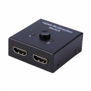 2 Port 1080P HDMI Bi-directional Switch 2x1 Switcher 1x2 Splitter Selector Support 3D