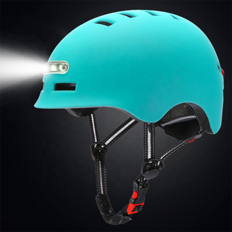 2023 New Model Cute Cat Ear LED Light Helmet Custom bike Helmet