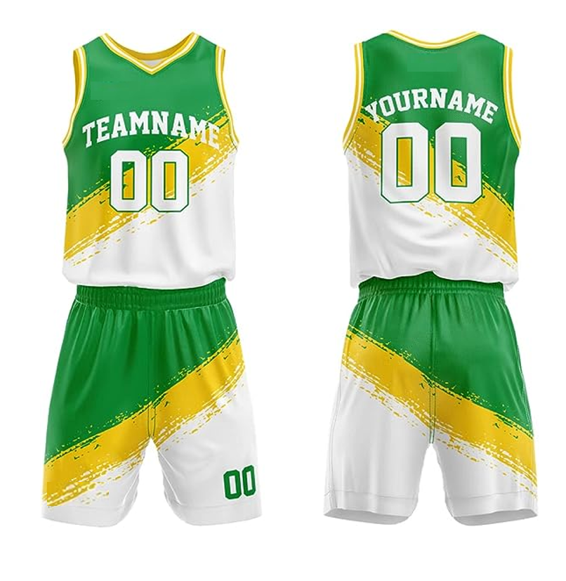 Basketball Jersey And Shorts Uniform Design Usa Basketball Uniform Basketball Uniform Yellow