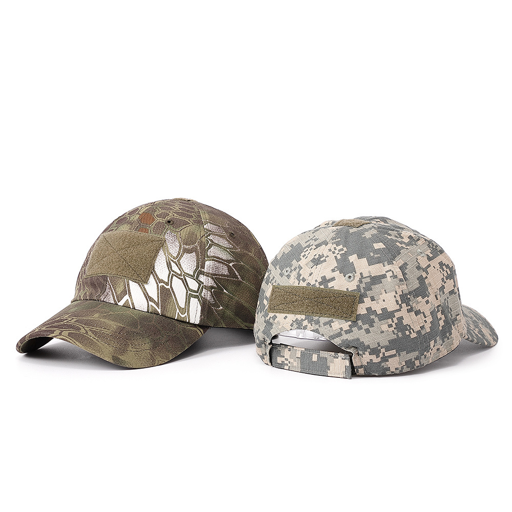 Kaavie Custom 6 panel Hat Vintage Tactical Camouflage Hat Hunting patch Sports Tactical Cap