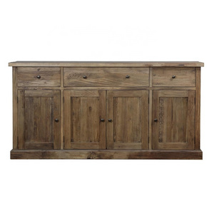 KVJ-KEC2 Antique reclaimed elm wood cabinet with doors