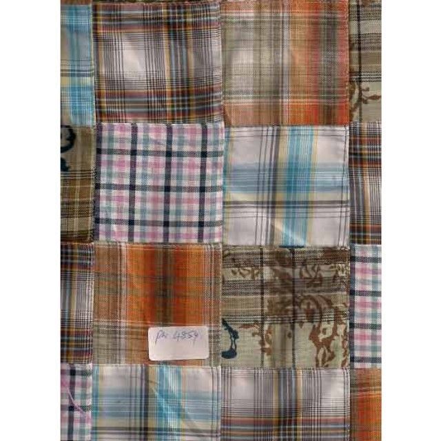 Best Selling Products turkish madras cotton patchwork fabric for dress garment shirt coat