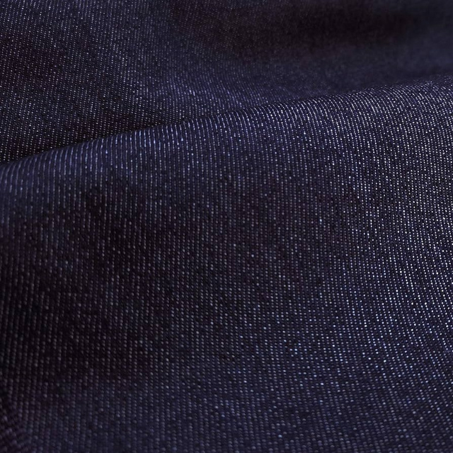 KVR WEAVE 3/1 WIDTH 62- 63 inch COLOUR INDIGO COMPOSITION 100% COTTON WT. (OZ) 14.50 Denim Fabric for sale