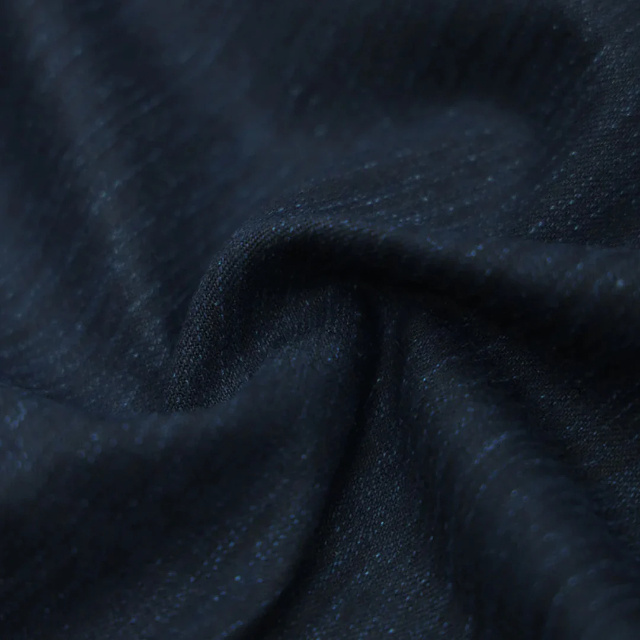 KVR WEAVE 3/1 WIDTH 62- 63 inch COLOUR INDIGO COMPOSITION 100% COTTON WT. (OZ) 14.50 Denim Fabric for sale