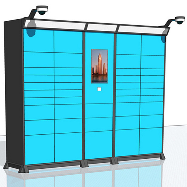 Helmet bike/bicycle ski football basketball rental vending locker for school sport stadium with surveillance system