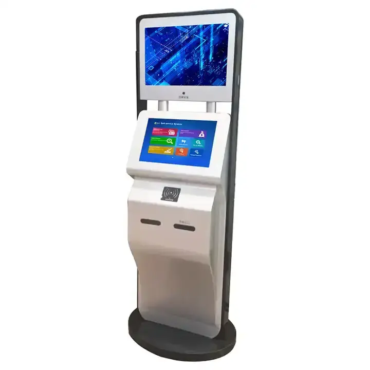 Office Building Visitor Access Management Card Issuing Kiosk Hotel Self SerVice Check In Card Card Dispenser Kiosk