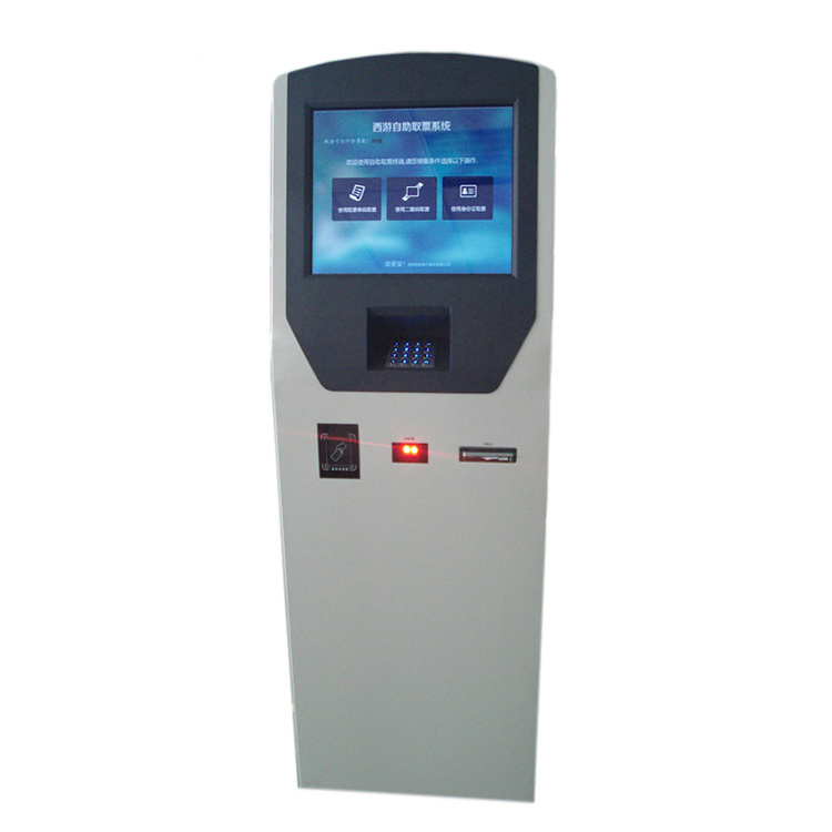 Bus metro parking ticket printing vending Kiosk machine automatic lottery cinema ticket vending Kiosk machine