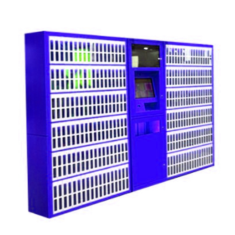 24h self-service smart library borrow return book locker cabinet book vending locker machine