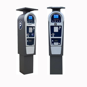 Outdoor Parking Payment Kiosk Solar Powered Parking Payment Kiosk with Cash and Card or Mobile Payment Way Atm Machine