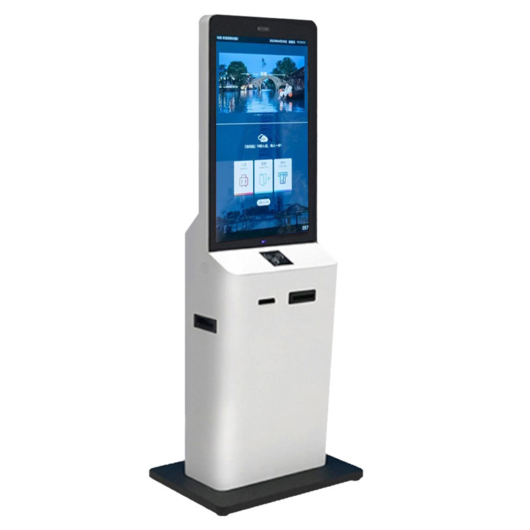 Room Card Issuing  Dispensing  Kiosk Machine Self Service Hotel Check In Card Dispenser Kiosk Machine