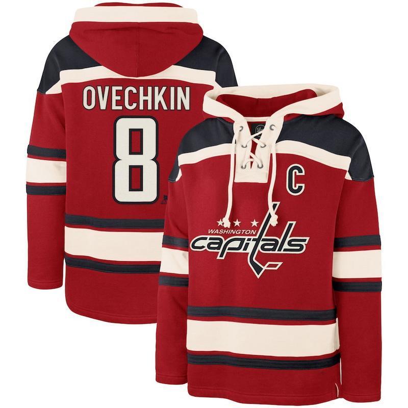 Cheap unique different name number hoodie hockey jerseys tackle twill usa team ice hockey jersey with hood