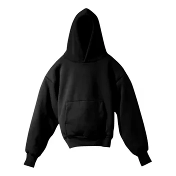 New Hot Sale High Quality Men's Hoodies Kanye Hooded Tech Fleece Sweater Big Hat Hoodie Cotton Oversized Casual Hoodies