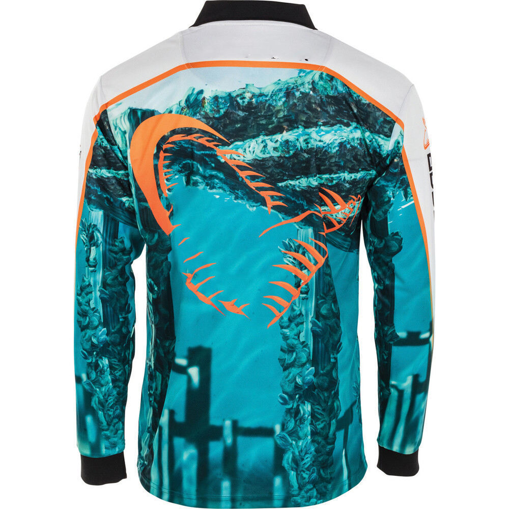 Custom Fishing polo Shirts Long Sleeve Sublimation Blank Anti-UV Upf 50 Quick Dry Breathable Mens Fishing Wear