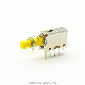 3 Pin 1P2T Push Switch 0.3A 50V DC 2 position perating force 300g LifeTest 10000 2.5 lock travel