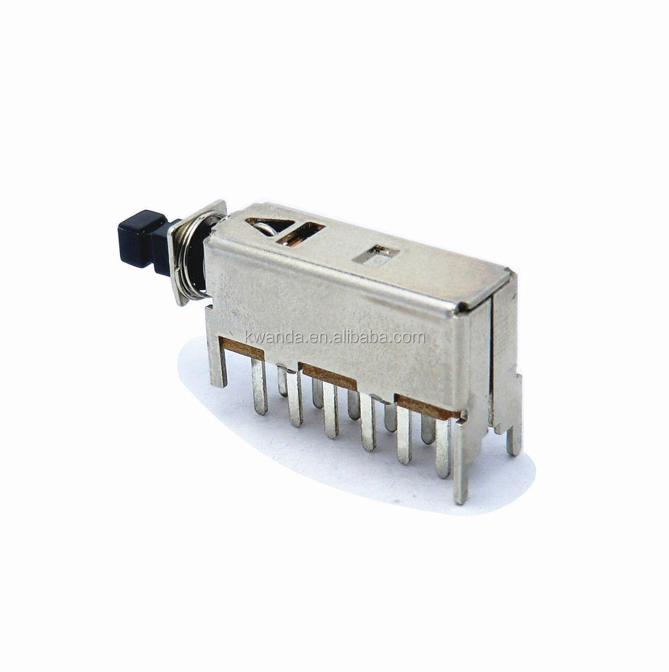 4P2T Side Push Switch 4pdt push switch dc push switch