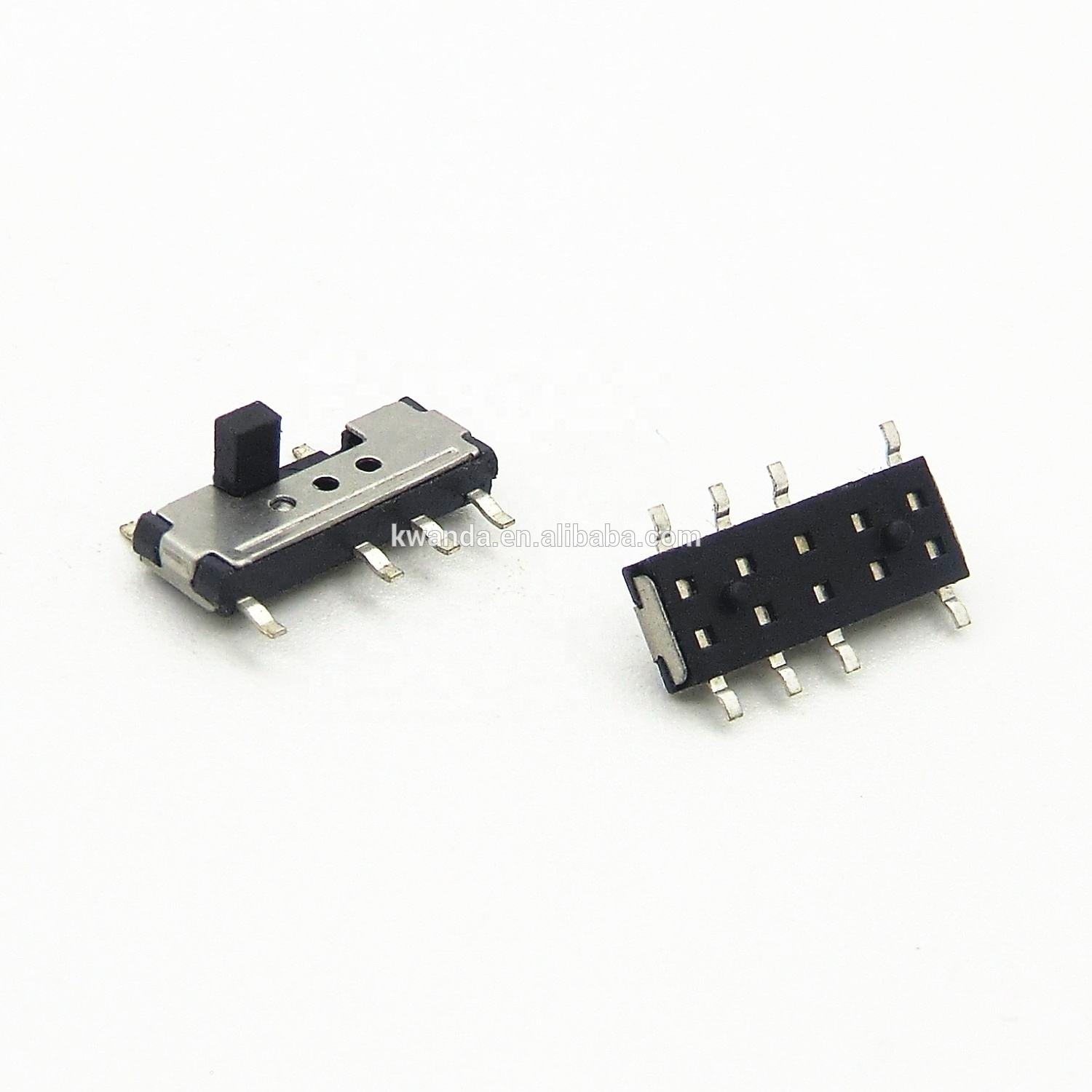 2p3t 3 Position 8 Pin Electronic Horizontal Toggle Momentary Smd Micro Mini Slide Switch