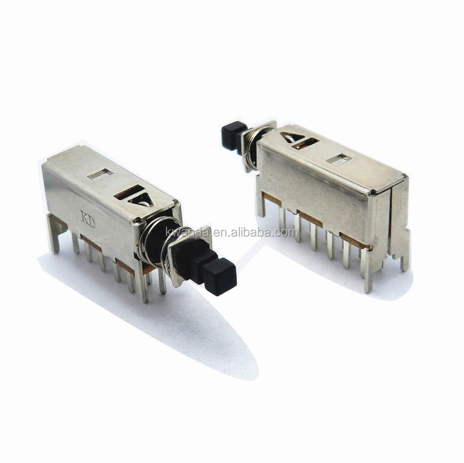 4P2T Side Push Switch 4pdt push switch dc push switch