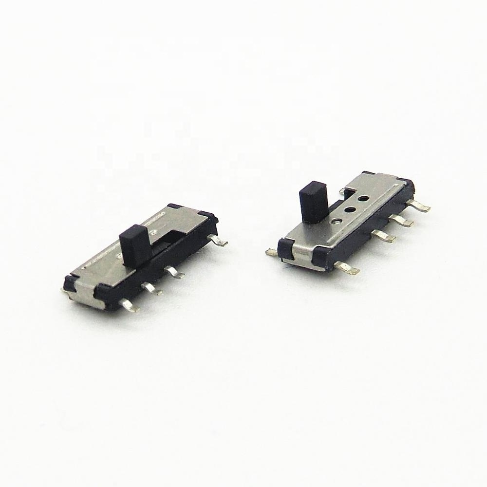 2p3t 3 Position 8 Pin Electronic Horizontal Toggle Momentary Smd Micro Mini Slide Switch