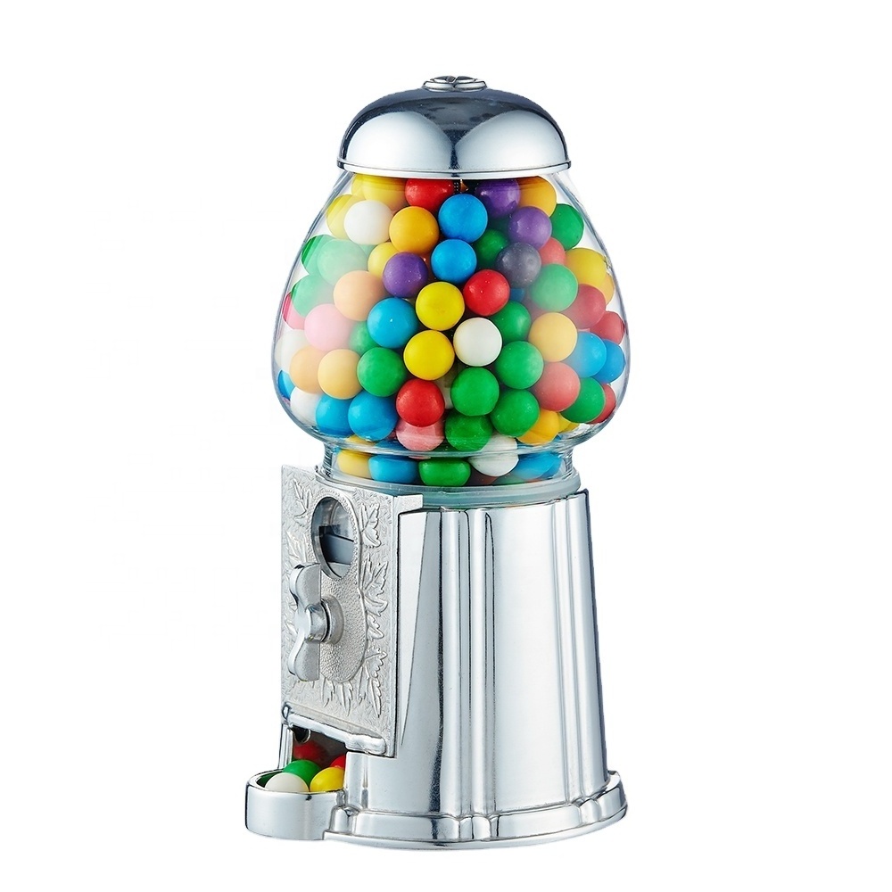 Kwang Hsieh 9 Inch Colorful Metal Mini Candy Gumball Machine