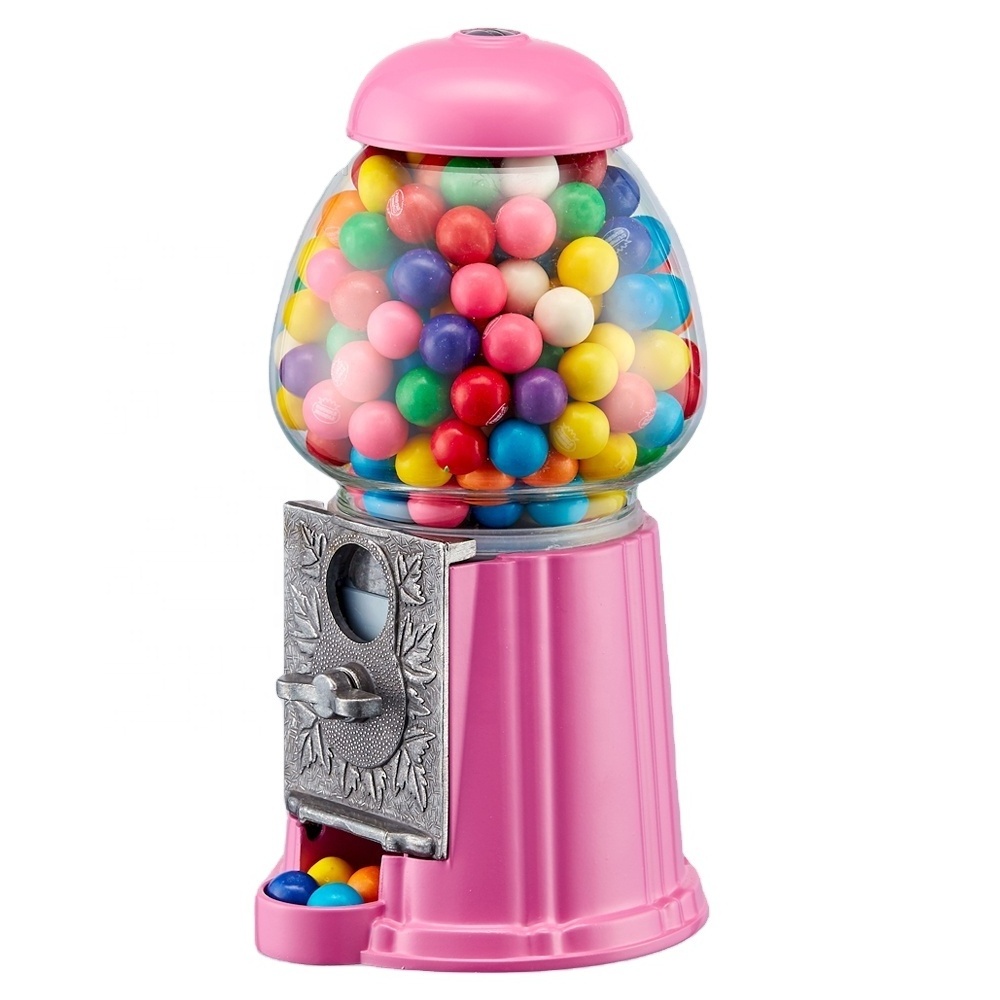 Kwang Hsieh 9 Inch Colorful Metal Mini Candy Gumball Machine