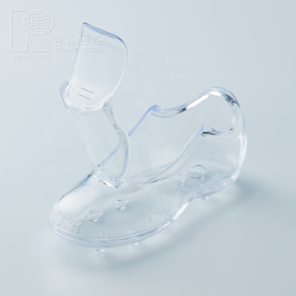 Kwang Hsieh Soccer Boot Shaped Small Clear Plastic Candy Box