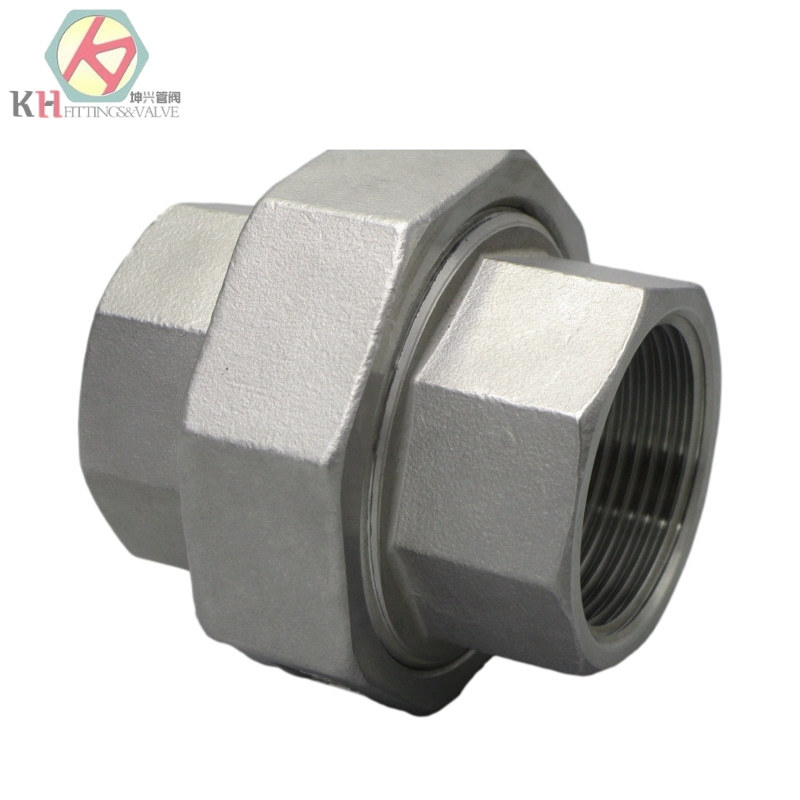 1/2 304 316 SS KH Fittings  Stainless steel Union  F/F