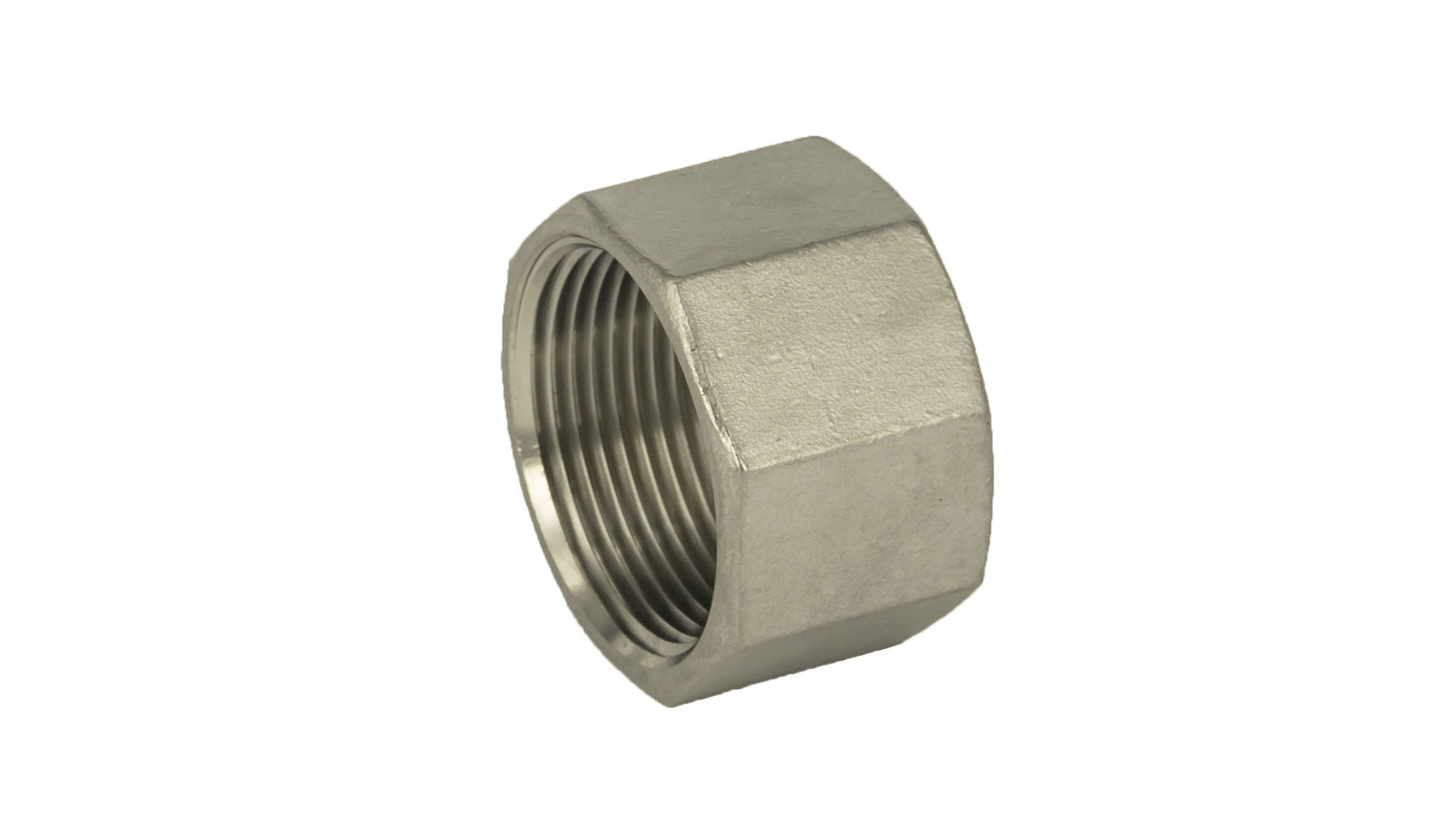 304 or 316 Stainless Steel Pipe Fittings Female Hexagon Cap