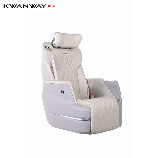 China Factory Custom Auto luxury car seat Nappa leather Air massage Electric Car Seats for business van middle seat