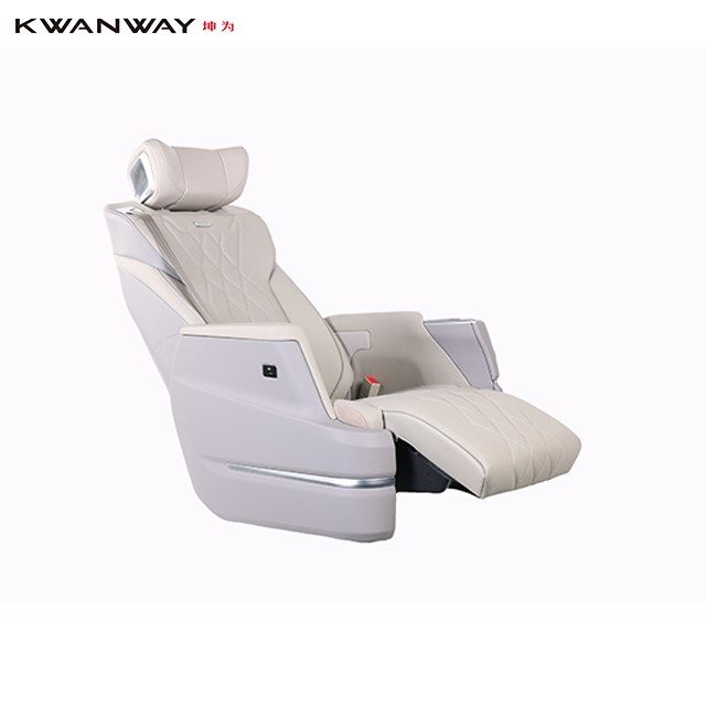 China Factory Custom Auto luxury car seat Nappa leather Air massage Electric Car Seats for business van middle seat