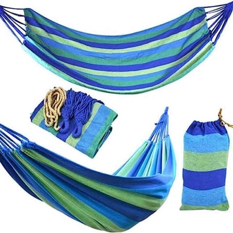 Camping Leisure Indoor Adult And Child Anti-Rollover Single Hammock