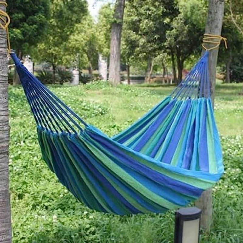 Camping Leisure Indoor Adult And Child Anti-Rollover Single Hammock