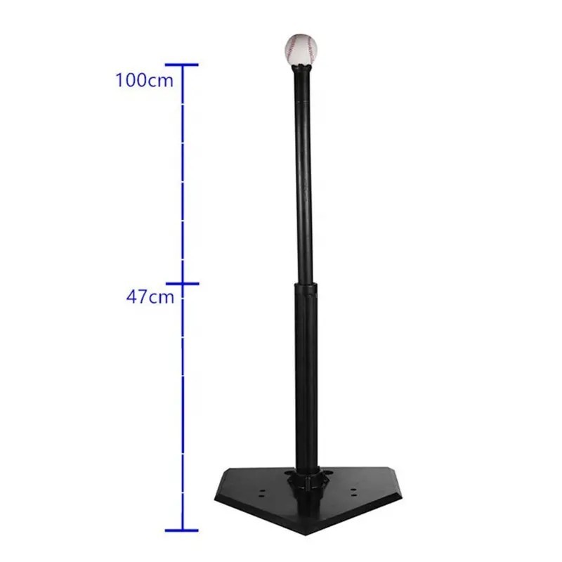 TY-1029G High quality rubber flexible Lightweight Sports UV resistance adjustable Batting Tee for Baseball or Softball