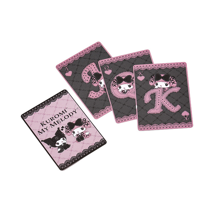 Hot-selling wholesale Custom Hellokitty Playing Cards Poker Paper Cartoon Cuteness Playing Card For Kids