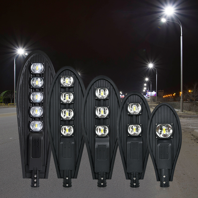 High Lumen Module Ip65 Waterproof Streetlights Aluminum Outdoor Road Lamp 50w 100w 150w 200w 250w Cob Electric Led Street Light