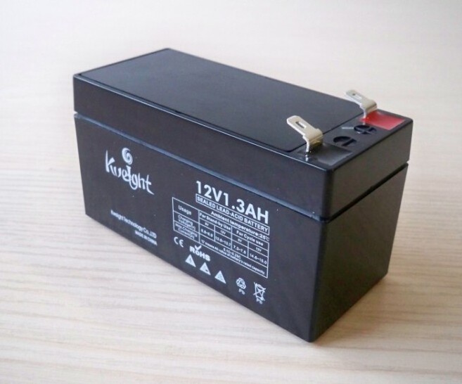 elevator backup battery 12v1.3ah MF sealed lead acid battery