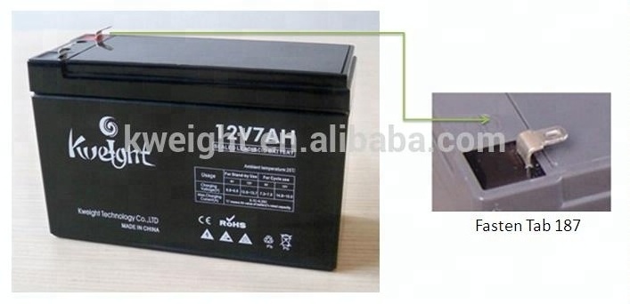 Rechargeable Battery 12V 7.2AH Smf Maintenance Free Vrla Lead Acid Battery 12v 7ah For Ups Backup Power Replacement Battery