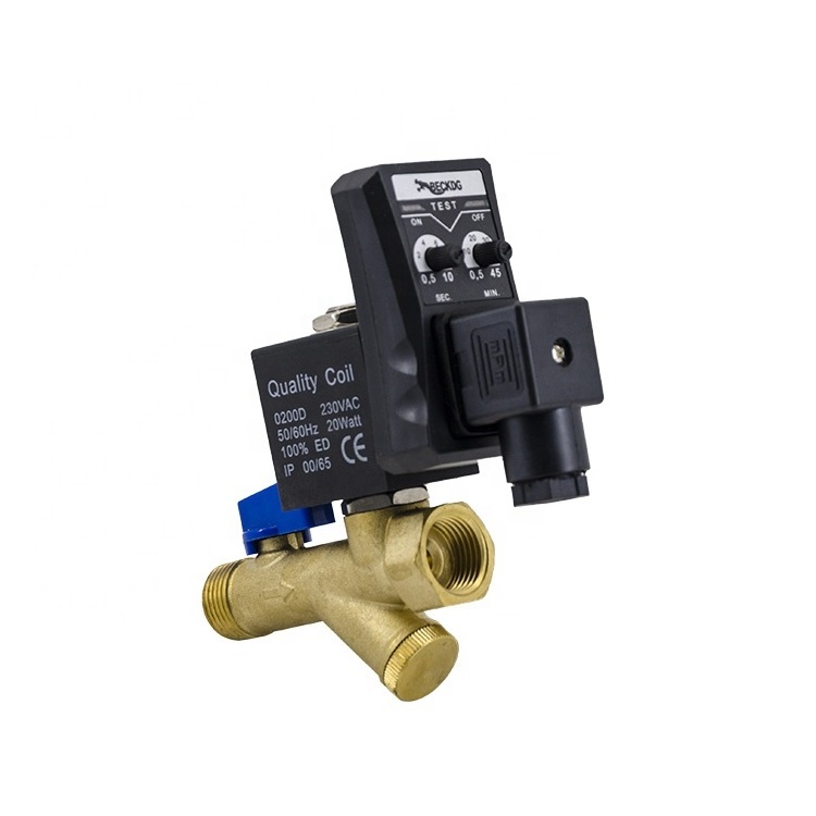 BECKDG Condensate Drain Valves Electronic Automatic Tank Drain For Air Compressed System