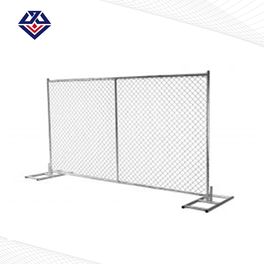 movable playground fence temporary metal fence with base 3ft