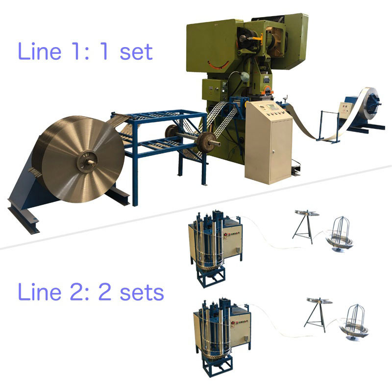 Concertina Razor Blade Barbed Wire Mesh Making Machine for Security Fence