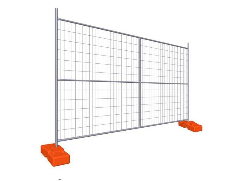 concrete base metal bunnings concert construction site hoarding pvc australian temporary garden fencing for children yardlink