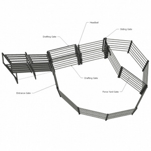 Circleworking pens for sheep goats panel cattle forcing yard (heavy duty) panels cattle pen