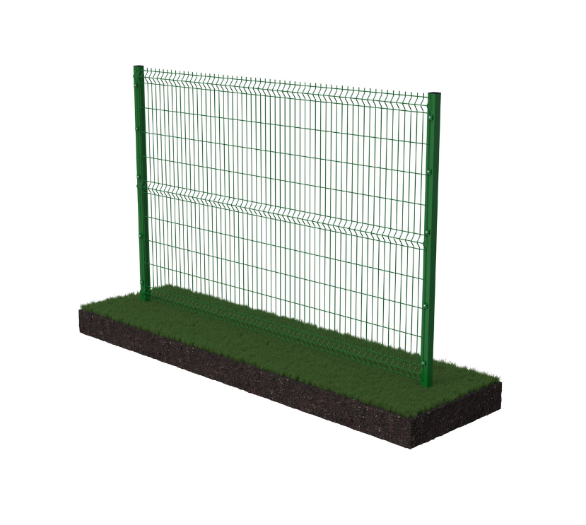 High Quality Wire Mesh Fence Anti Climb Fence 3d Welded Curved Panel Fence