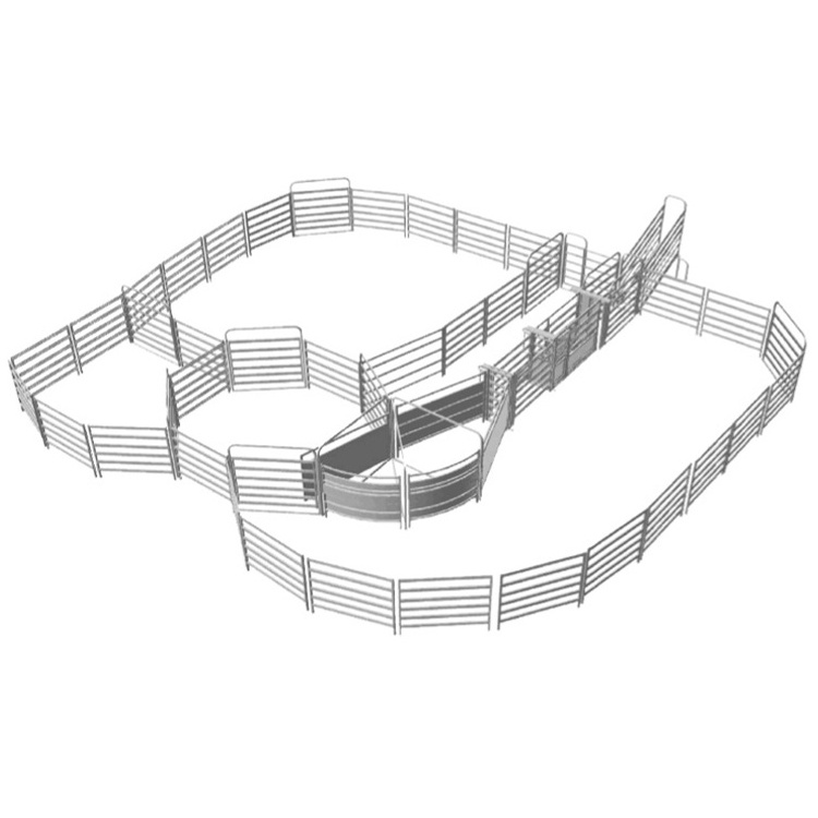 Circleworking pens for sheep goats panel cattle forcing yard (heavy duty) panels cattle pen