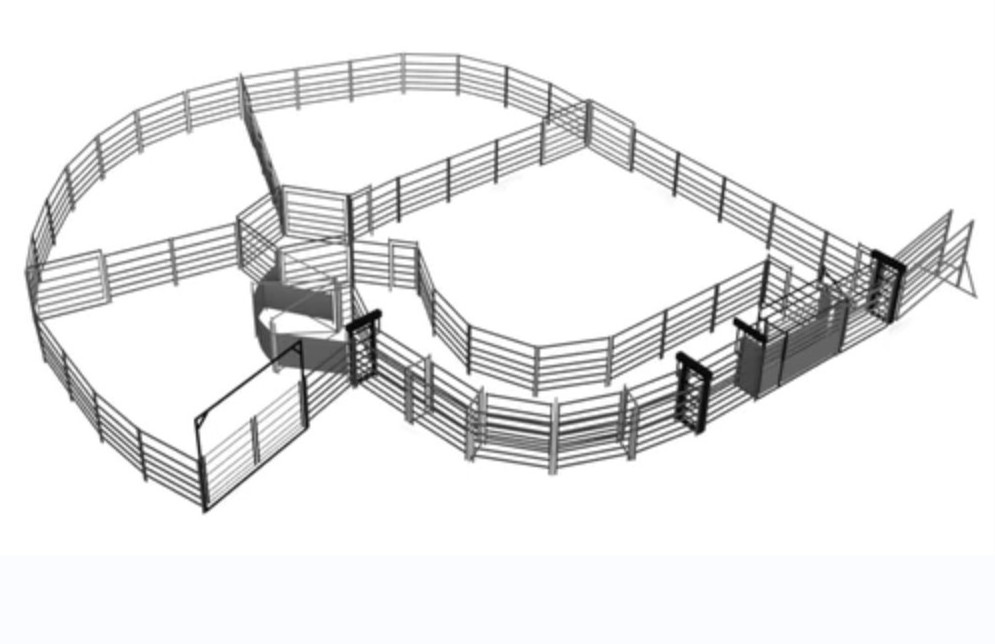 Circleworking pens for sheep goats panel cattle forcing yard (heavy duty) panels cattle pen