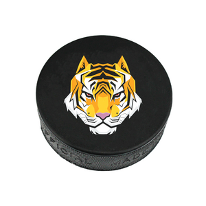 OEM Low Price Bulk Stock Rubber Hockey Pucks Low MOQ Logo custom Hockey Puck For Practice