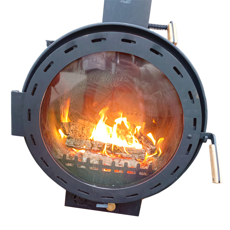 Modern indoor Wood Burning Bio Fuel Fireplace Small Pellet Stove