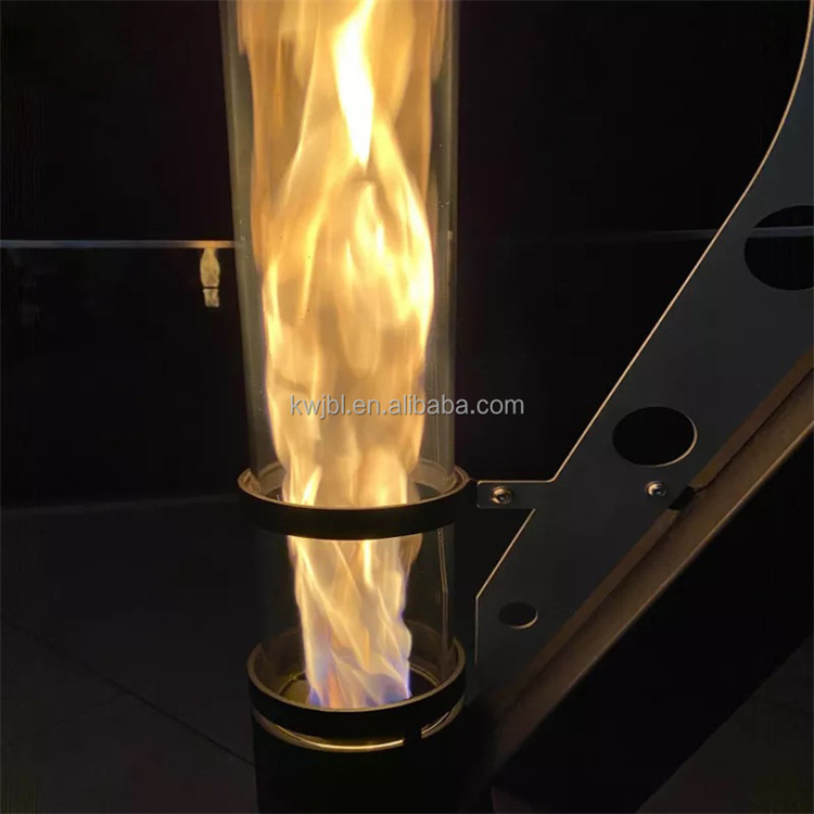 Outdoor Decorative Smokeless Small Wood Pellet Patio Heaters Garden Biomass Rocket Stove