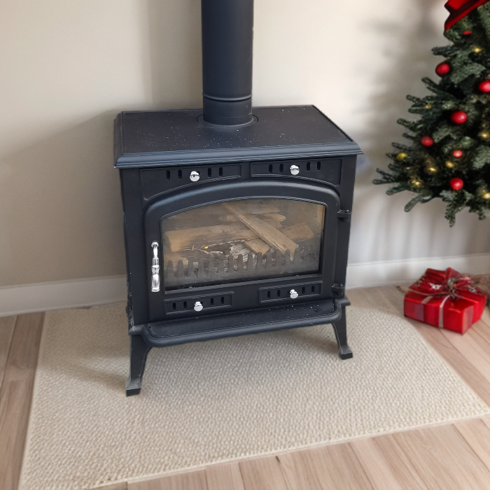 Indoor Household Heating Wood Burning Fireplace Cast Iron Wood Stove